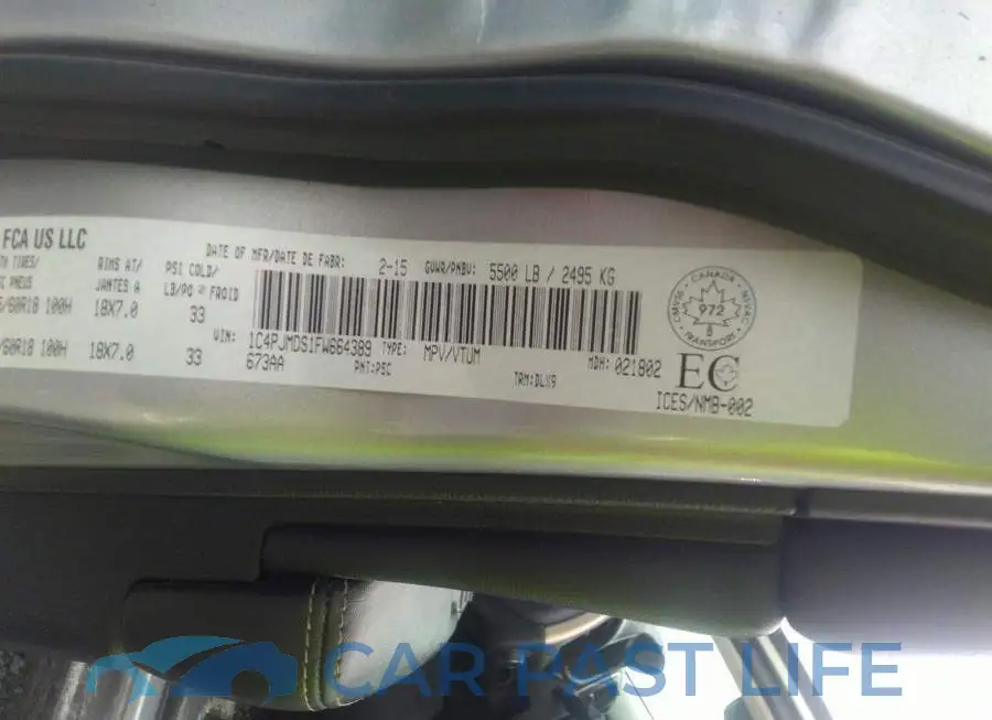 1C4PJMDS1FW664389# 9
