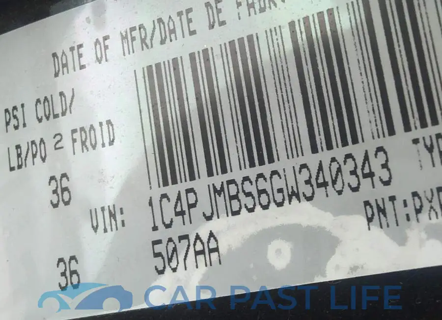 1C4PJMBS6GW340343# 9