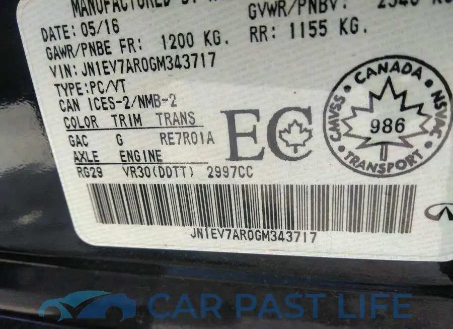 JN1EV7AR0GM343717# 9