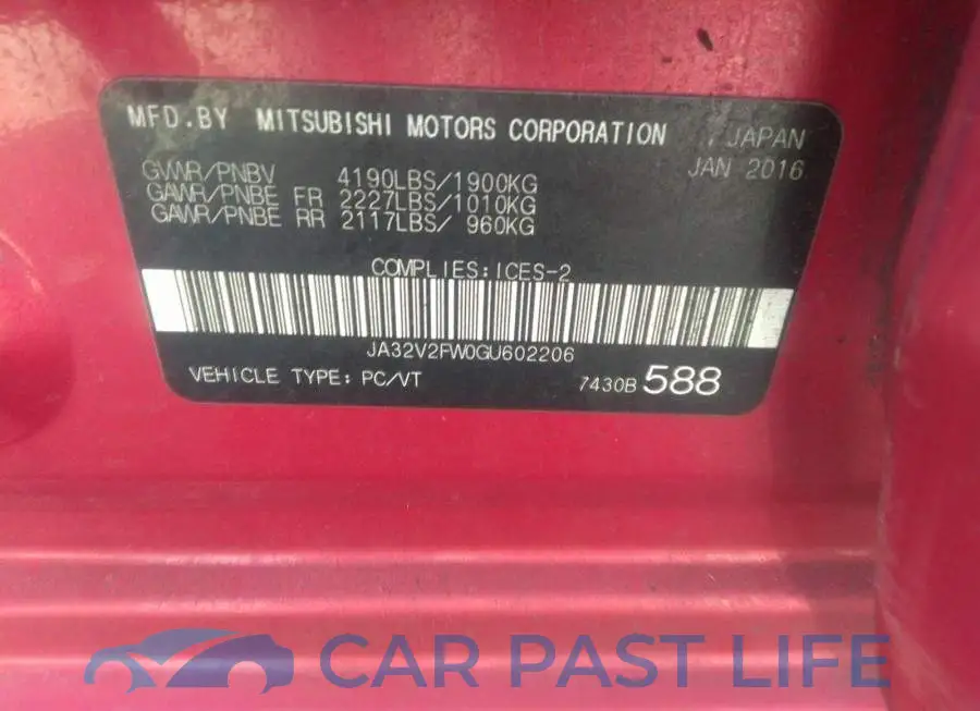 JA32V2FW0GU602206# 9