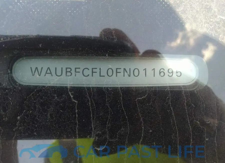 WAUBFCFL0FN011695# 9