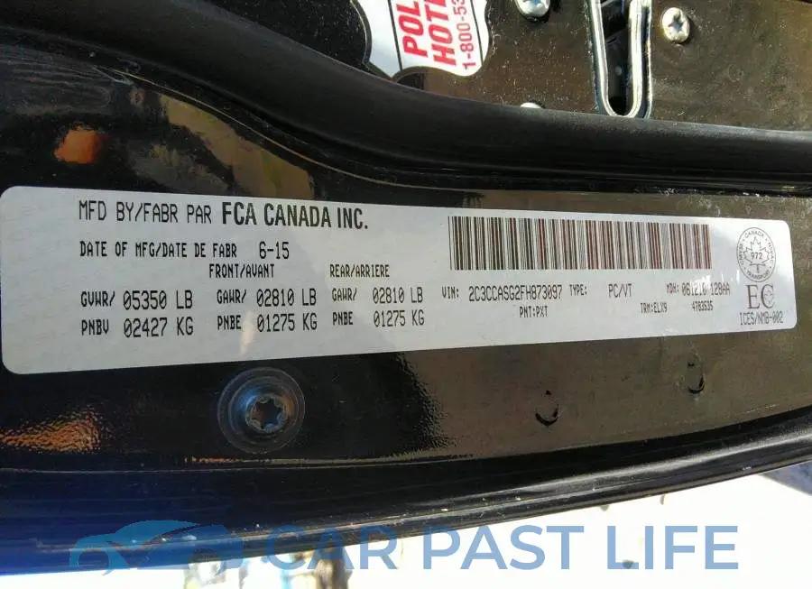 2C3CCASG2FH873097# 9