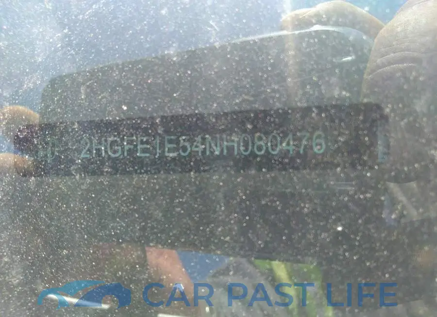 2HGFE1E54NH080476# 9