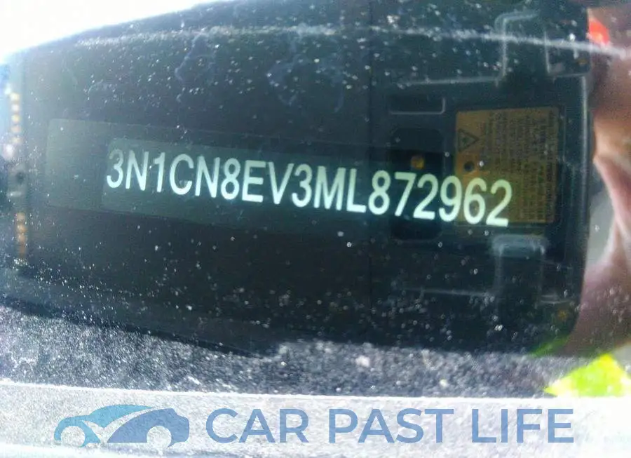 3N1CN8EV3ML872962# 9