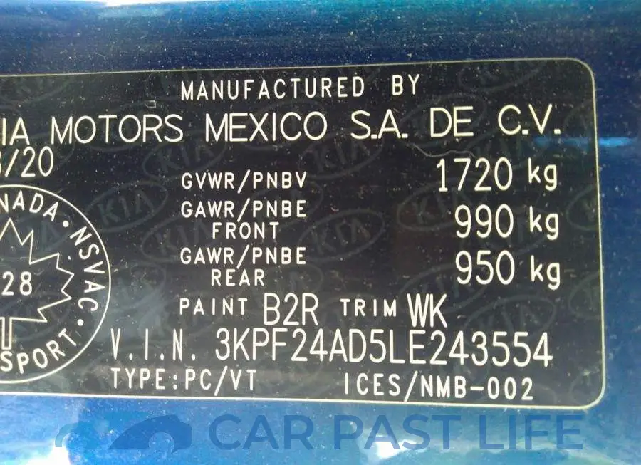 3KPF24AD5LE243554# 9