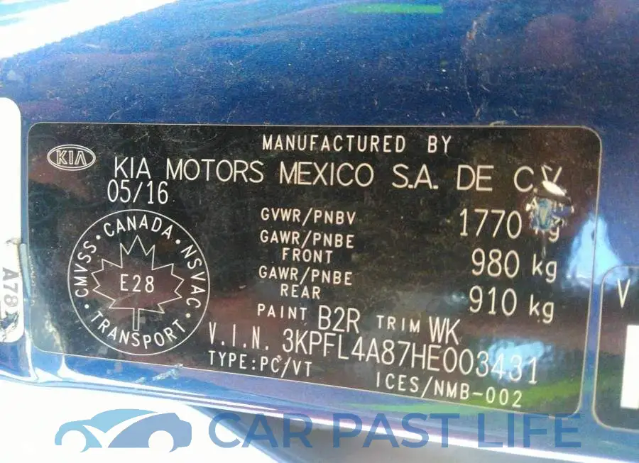 3KPFL4A87HE003431# 9
