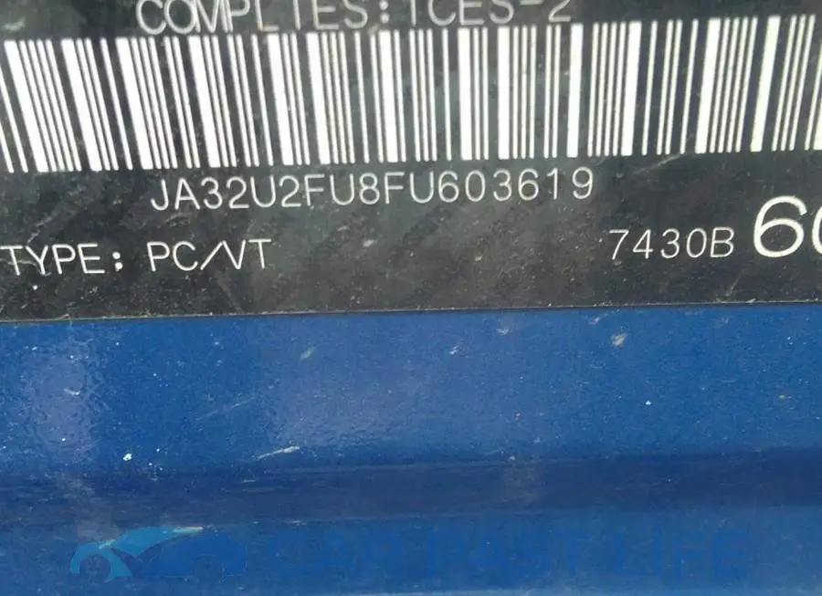 JA32U2FU8FU603619# 9