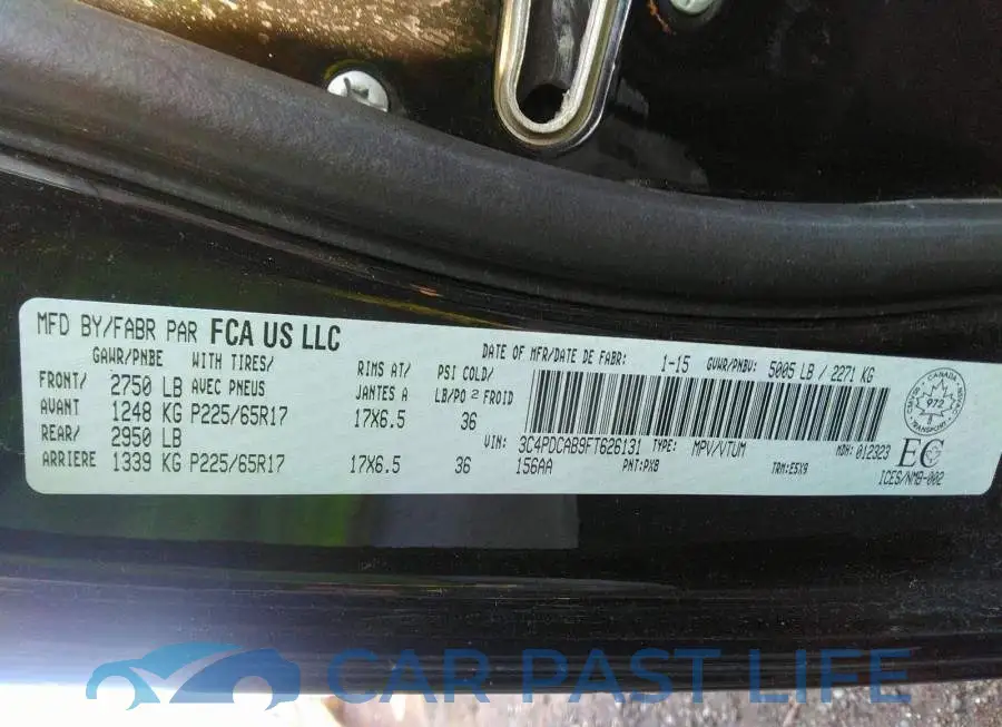 3C4PDCAB9FT626131# 9