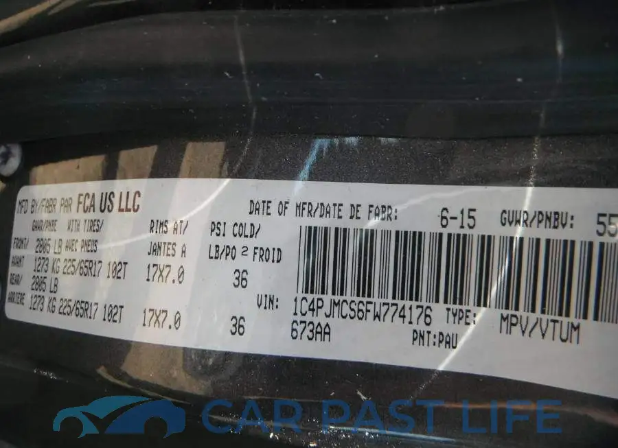 1C4PJMCS6FW774176# 9