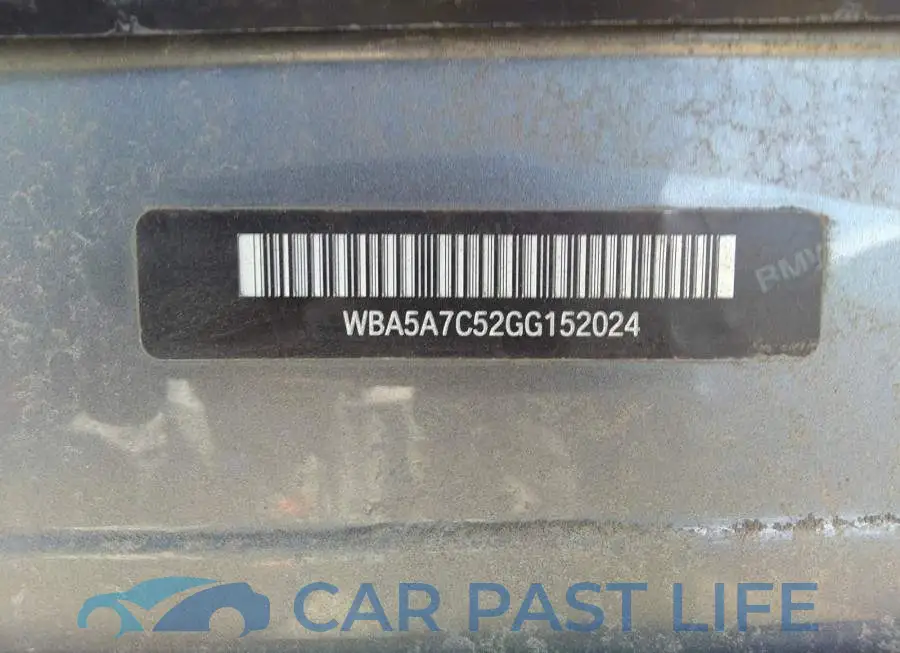WBA5A7C52GG152024# 9