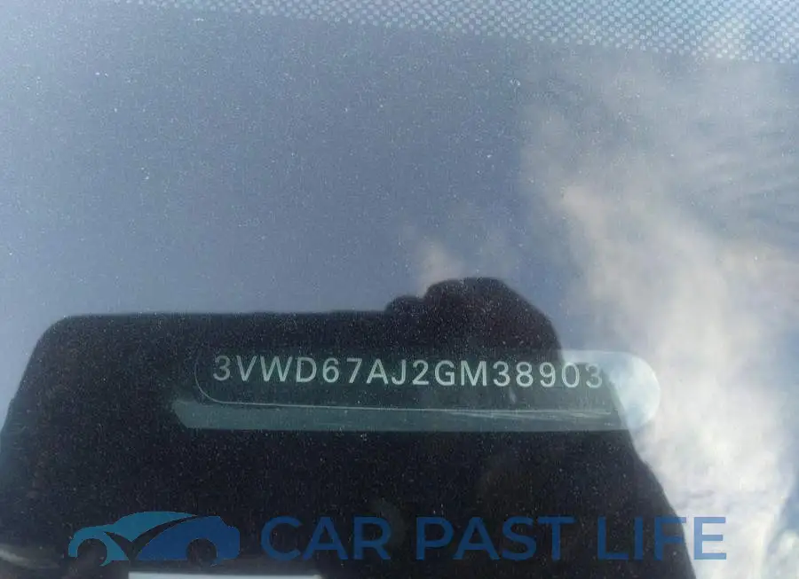 3VWD67AJ2GM389034# 9