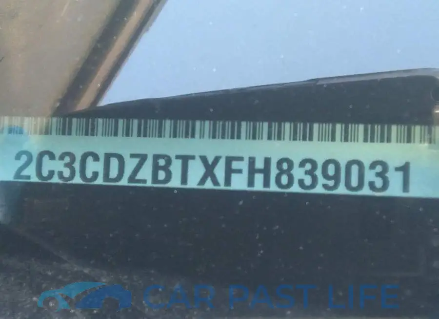 2C3CDZBTXFH839031# 9