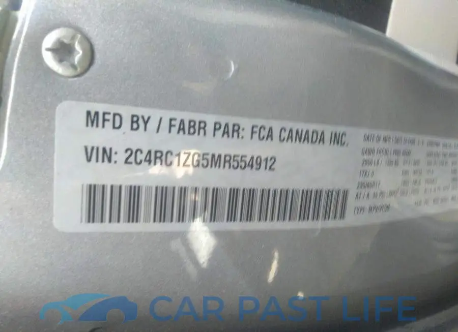 2C4RC1ZG5MR554912# 9
