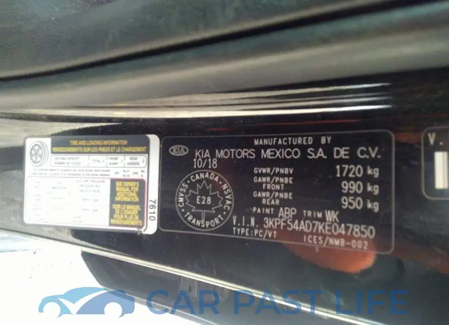 3KPF54AD7KE047850# 9