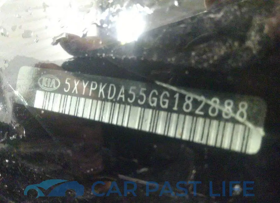 5XYPKDA55GG182888# 9