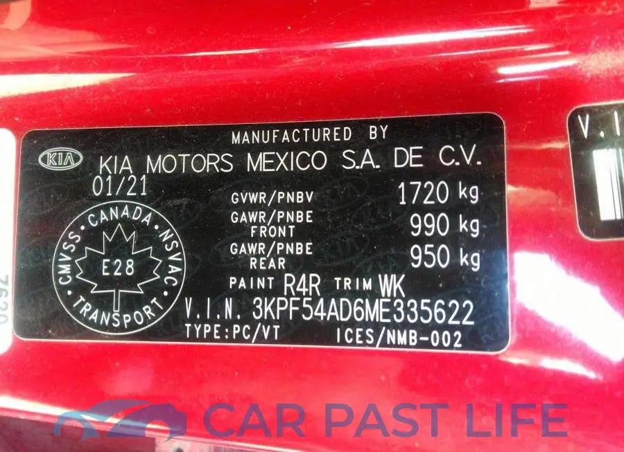 3KPF54AD6ME335622# 9