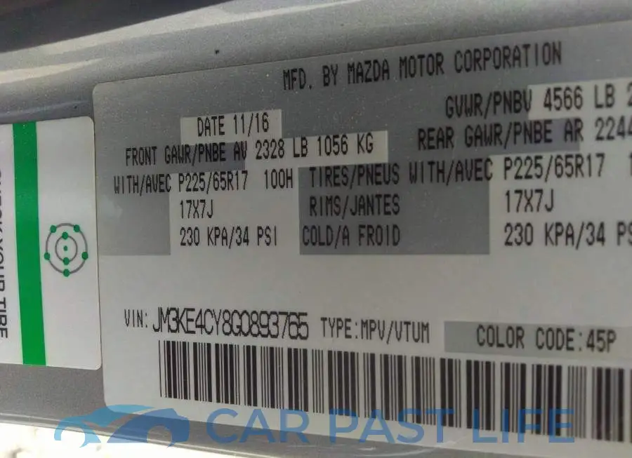 JM3KE4CY8G0893765# 9