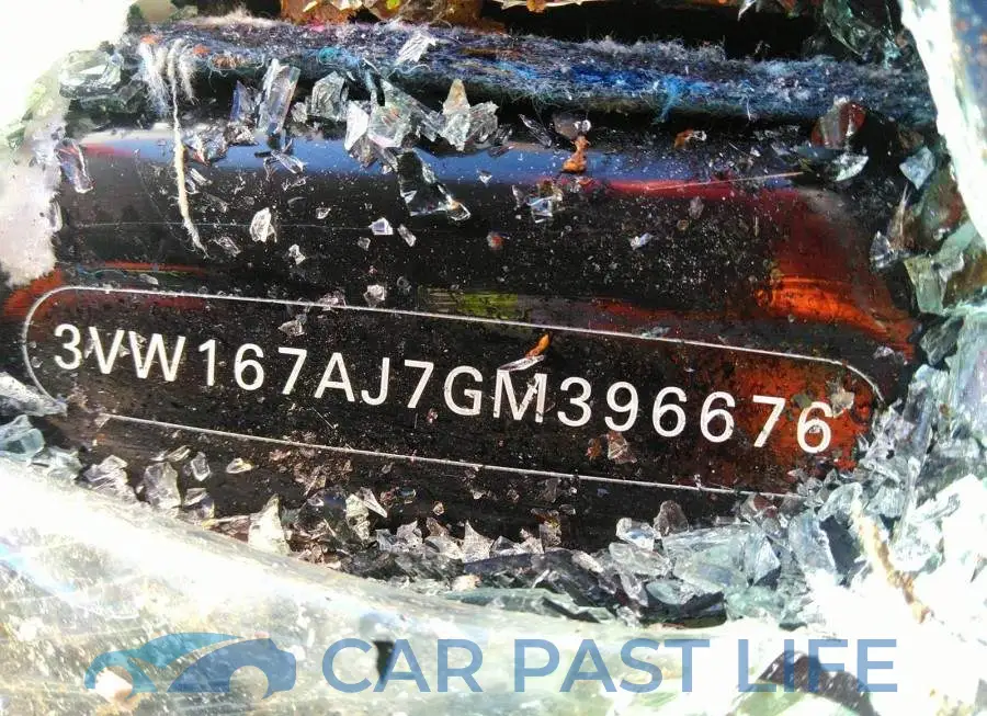3VW167AJ7GM396676# 9