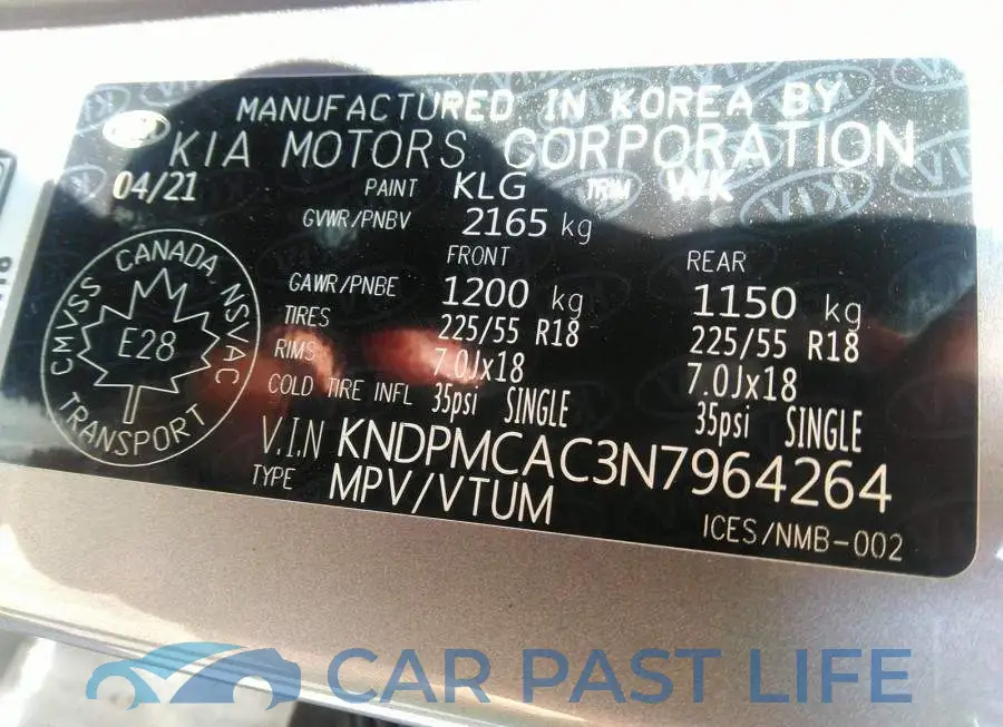 KNDPMCAC3N7964264# 9
