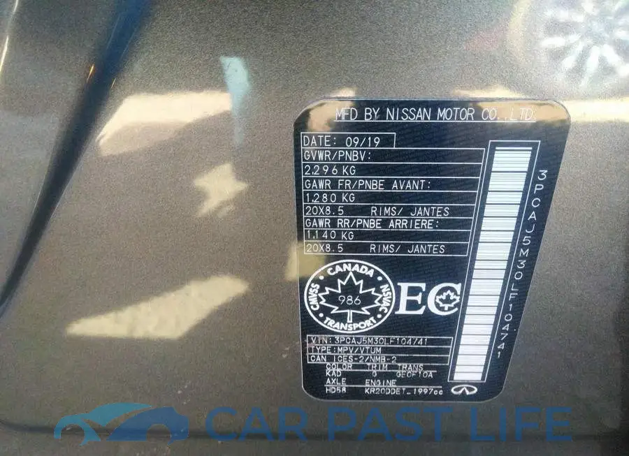 3PCAJ5M30LF104741# 9