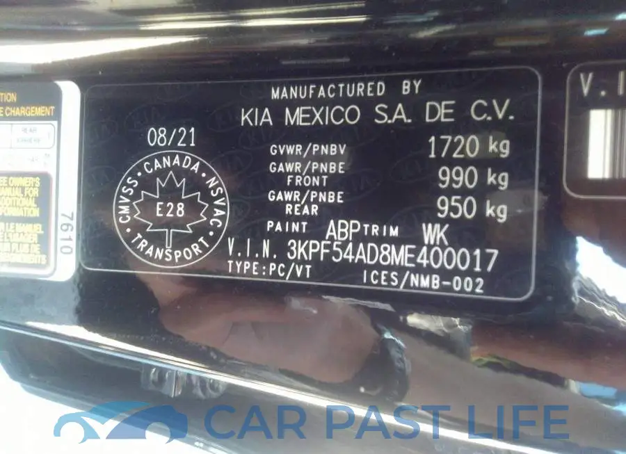 3KPF54AD8ME400017# 9