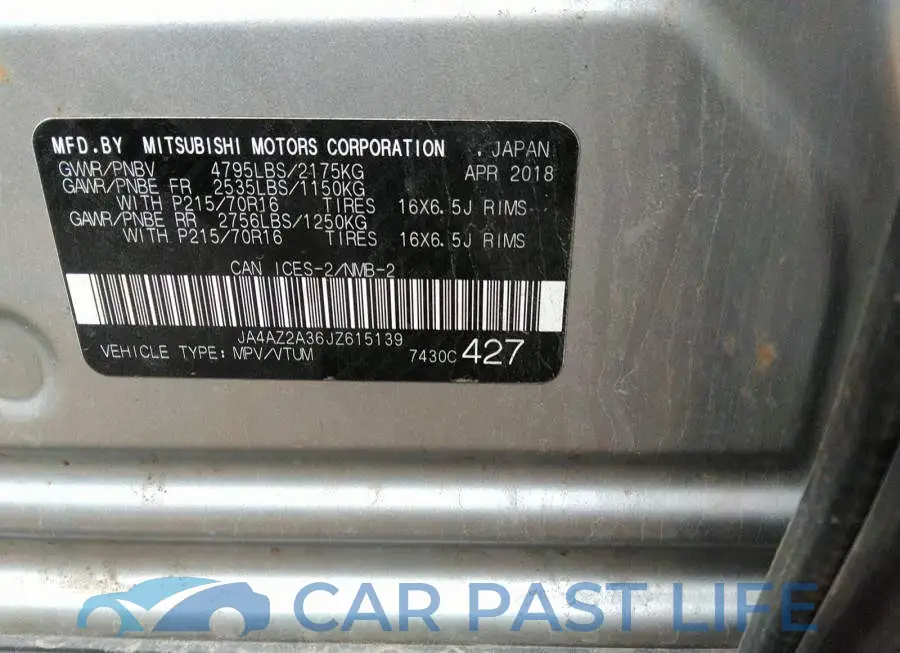 JA4AZ2A36JZ615139# 9