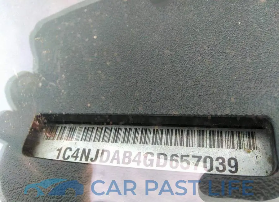 1C4NJDAB4GD657039# 9