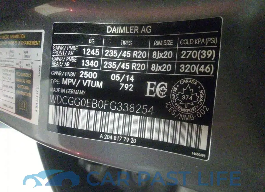 WDCGG0EB0FG338254# 9