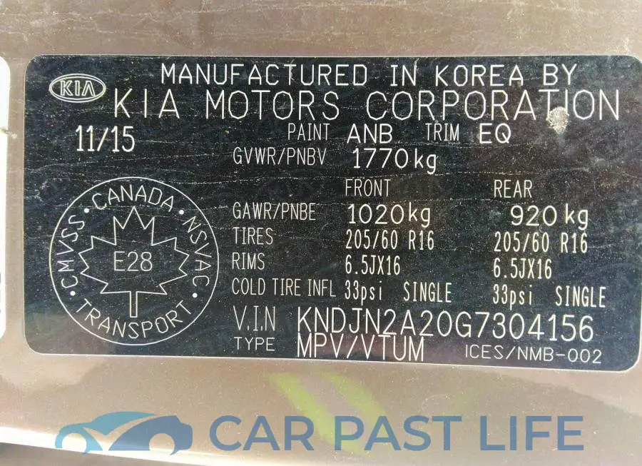 KNDJN2A20G7304156# 9