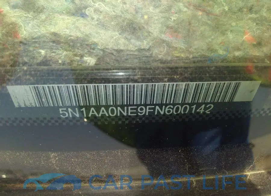 5N1AA0NE9FN600142# 9