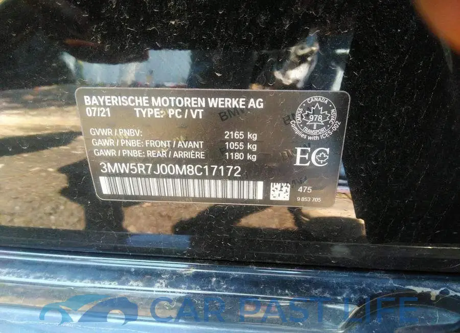 3MW5R7J00M8C17172# 9