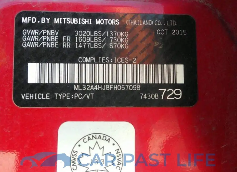 ML32A4HJ8FH057098# 9