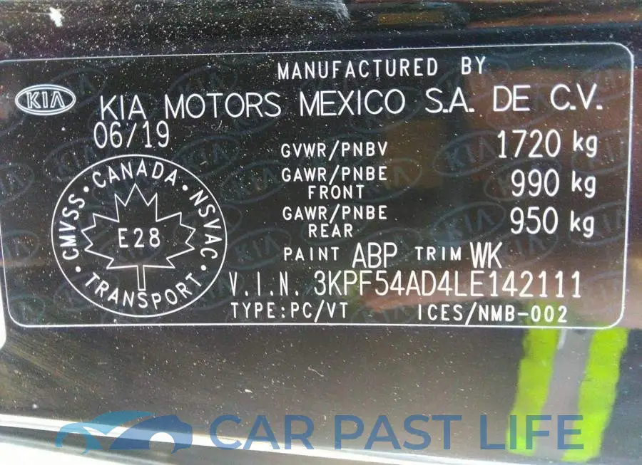 3KPF54AD4LE142111# 9