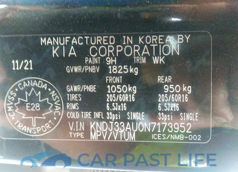 KNDJ33AU0N7173952# 9