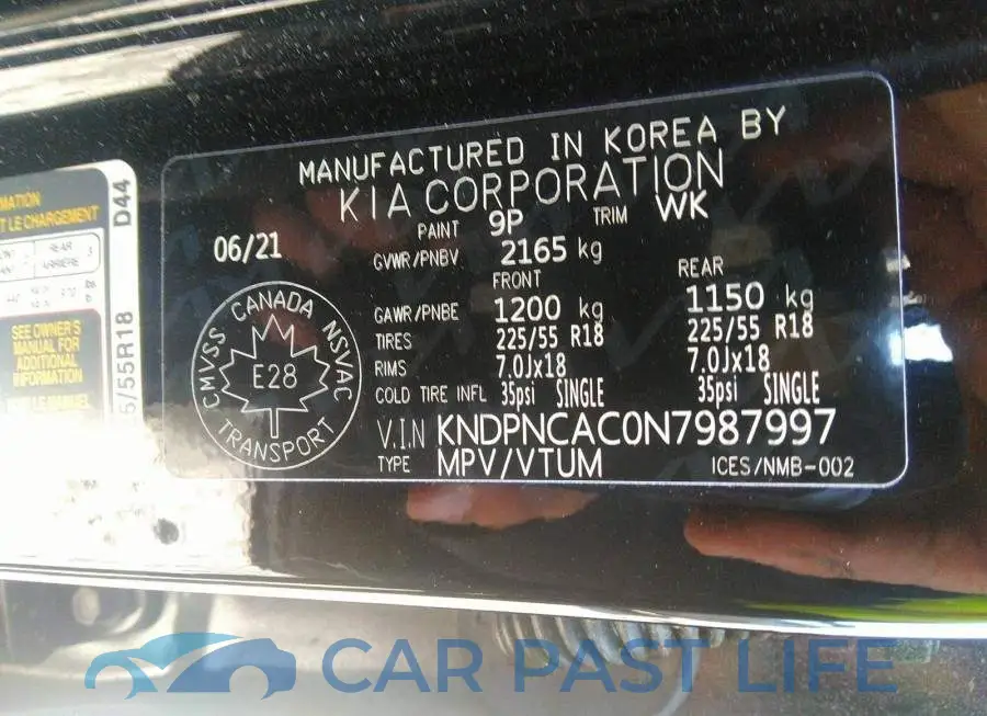 KNDPNCAC0N7987997# 9
