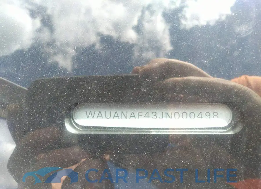 WAUANAF43JN000498# 9