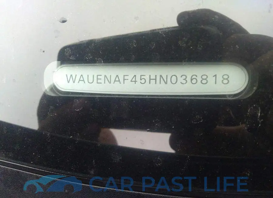 WAUENAF45HN036818# 9