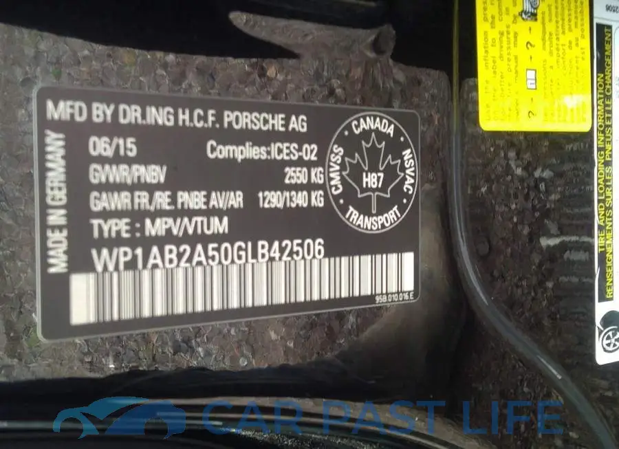 WP1AB2A50GLB42506# 9