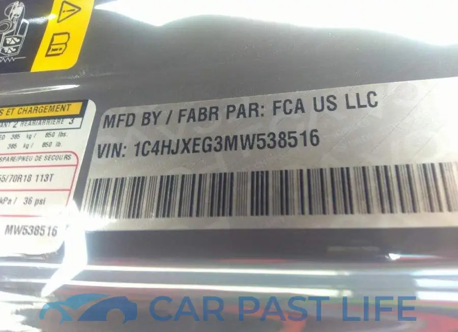 1C4HJXEG3MW538516# 9