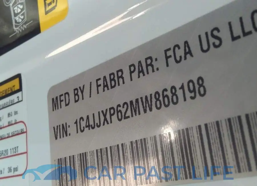 1C4JJXP62MW868198# 9