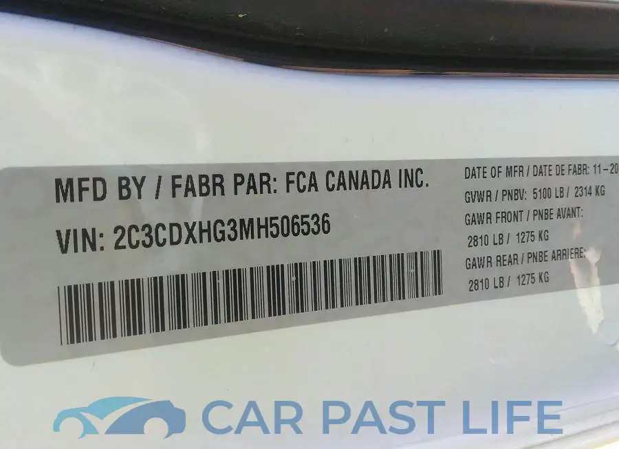 2C3CDXHG3MH506536# 9