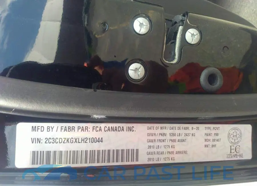2C3CDZKGXLH210044# 9