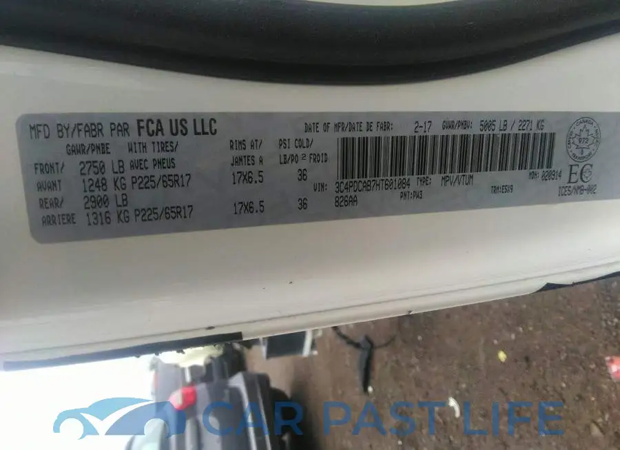 3C4PDCAB7HT601084# 9