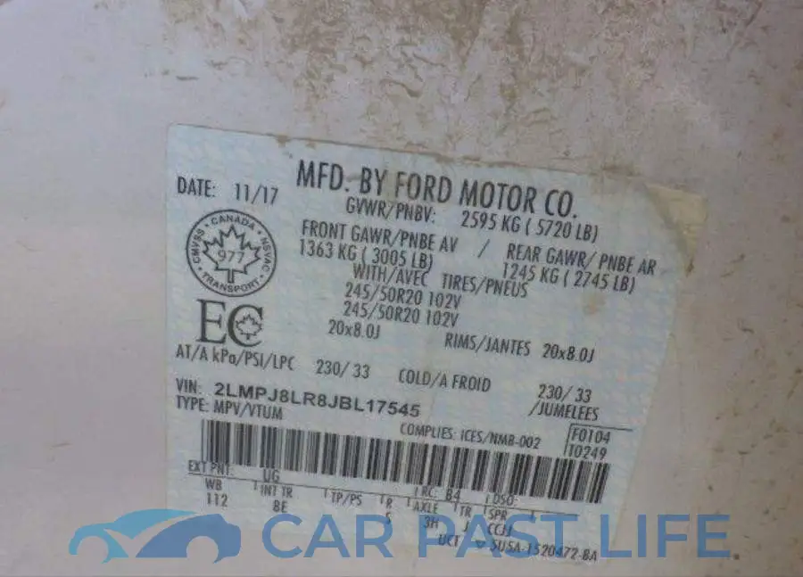 2LMPJ8LR8JBL17545# 10