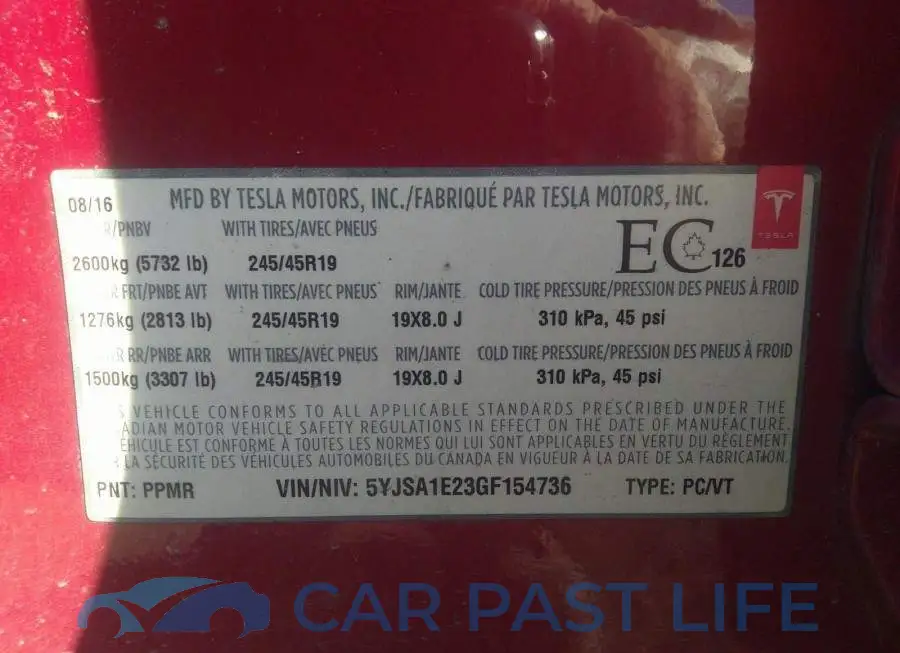 5YJSA1E23GF154736# 9