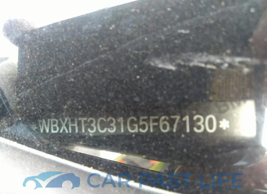 WBXHT3C31G5F67130# 9
