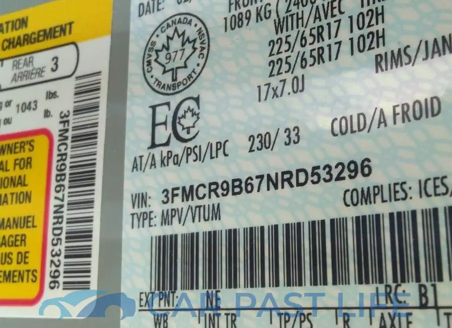 3FMCR9B67NRD53296# 9