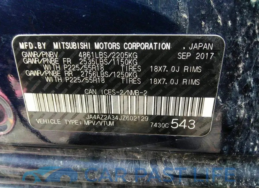 JA4AZ2A34JZ602129# 9