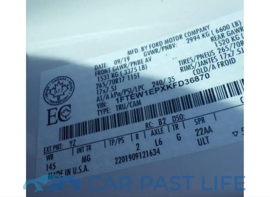 1FTEW1EPXKFD36870# 10