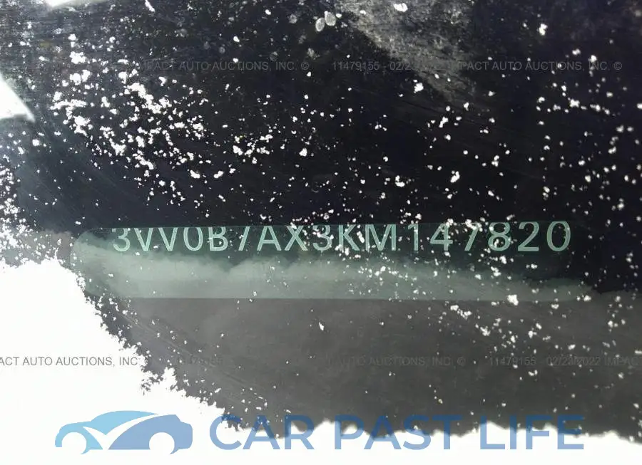 3VV0B7AX3KM147820# 9